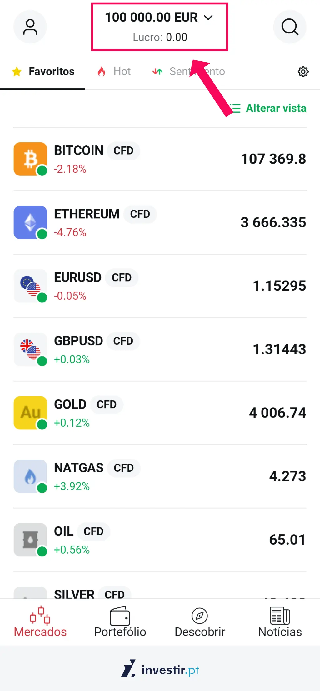 10. Conta criada com sucesso