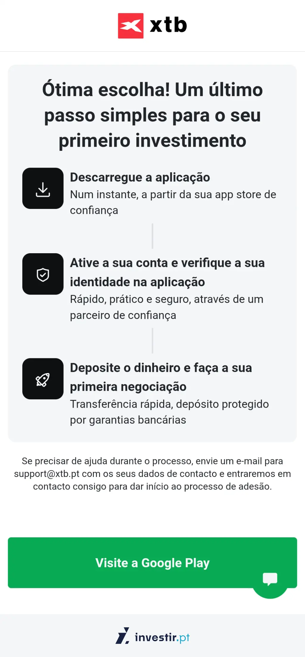 Se estiveres no teu telemóvel