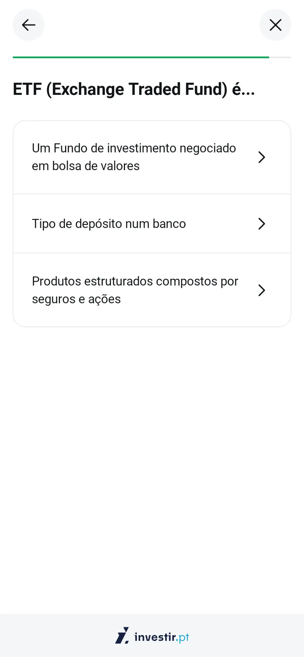 28. O que é um ETF (Exchange Traded Fund)?