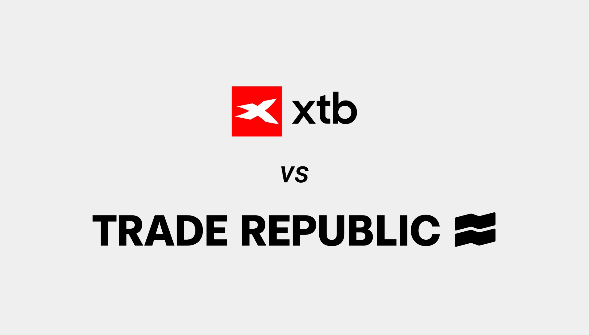 XTB vs Trade Republic